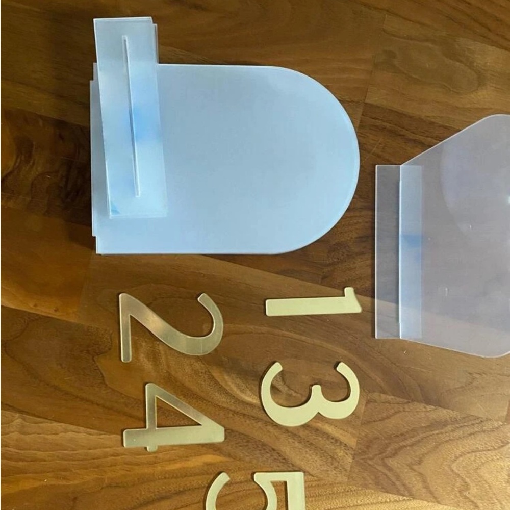 Wedding Table Numbers - Picture 2 of 2